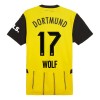 Borussia Dortmund Wolf 17 Hjemme 2024-25 - Herre Fotballdrakt